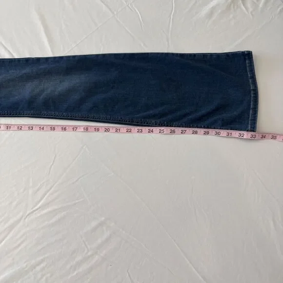 Joes Jeans Womens Sz 26x33 Icon Flare Blue Mid Rise Flawless Boho Y2K 90s Vibes - Picture 9 of 10